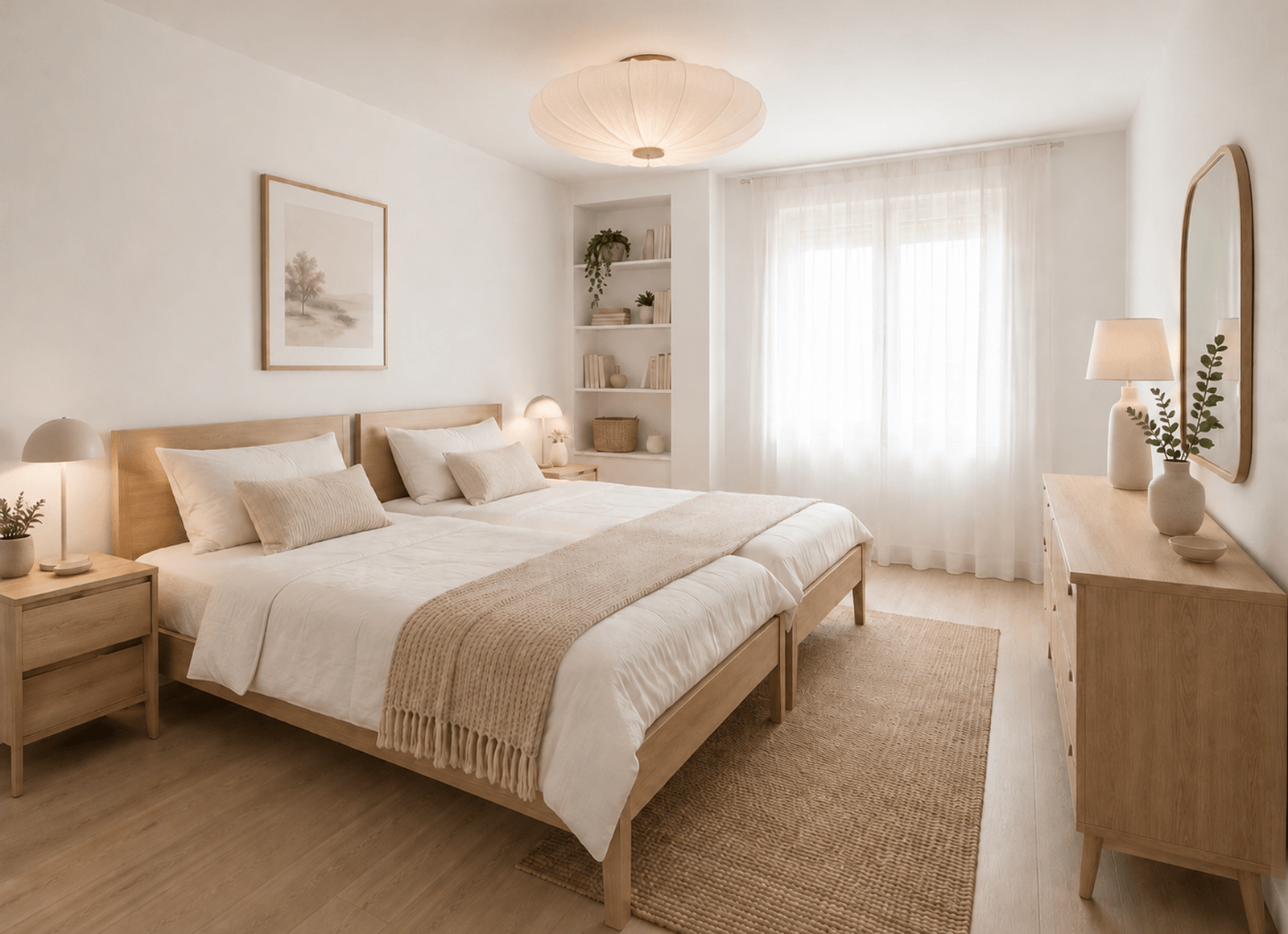 Bedroom redesign after